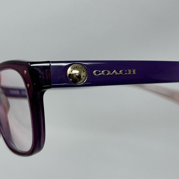 COACH NEW YORK Eyeglasses HC 6082 5351 Frames 53 [] 17 135 - Picture 7 of 10